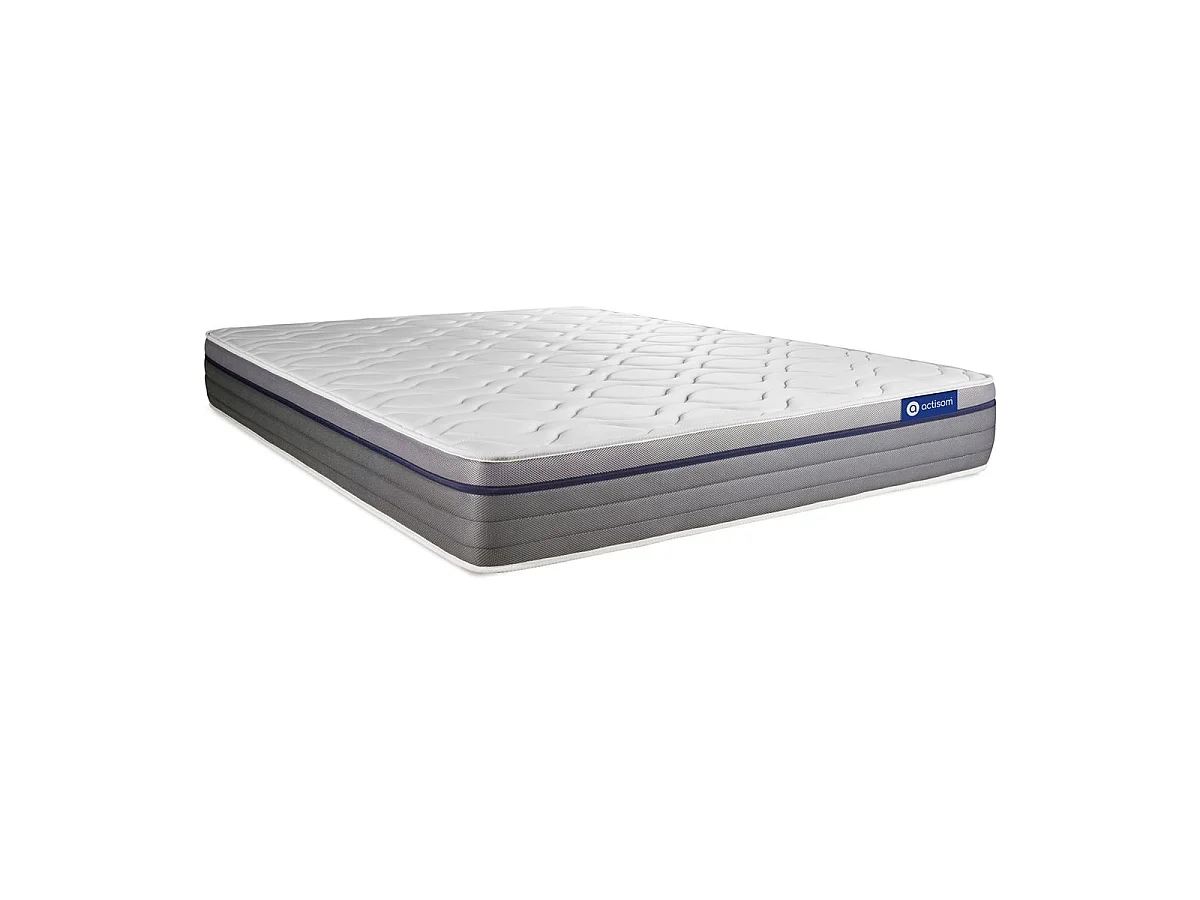 Actilatex zen matras 140x190cm , Matrasdikte : 26 cm , Latex en traagschuim , Gebalanceerd, 7 comfortzones