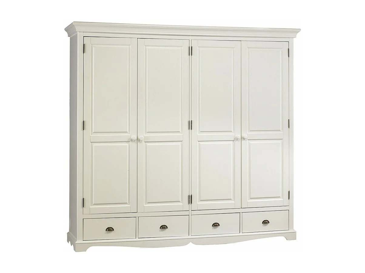 Chambre Blanche Lit 160 Armoire Chevet