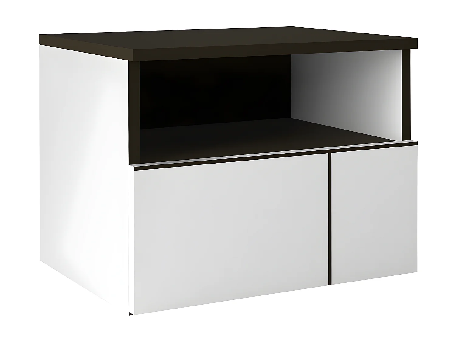 Nachttisch 1 Schublade und 1 Fach L49 cm - Prado