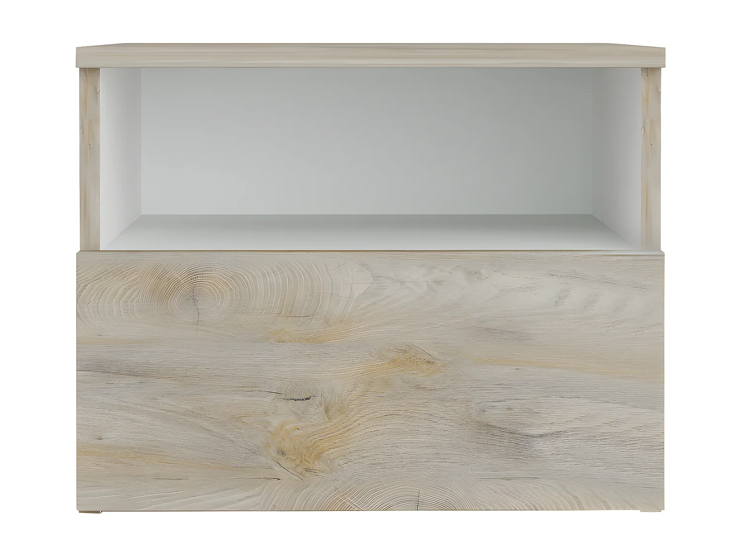 Chevet 1 tiroir et 1 niche L49 cm - Prado