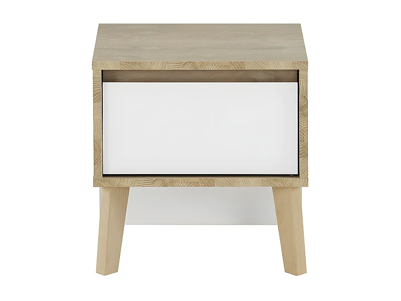 Nachtkastje met 1 lade Larvik - Gemaakt in Frankrijk