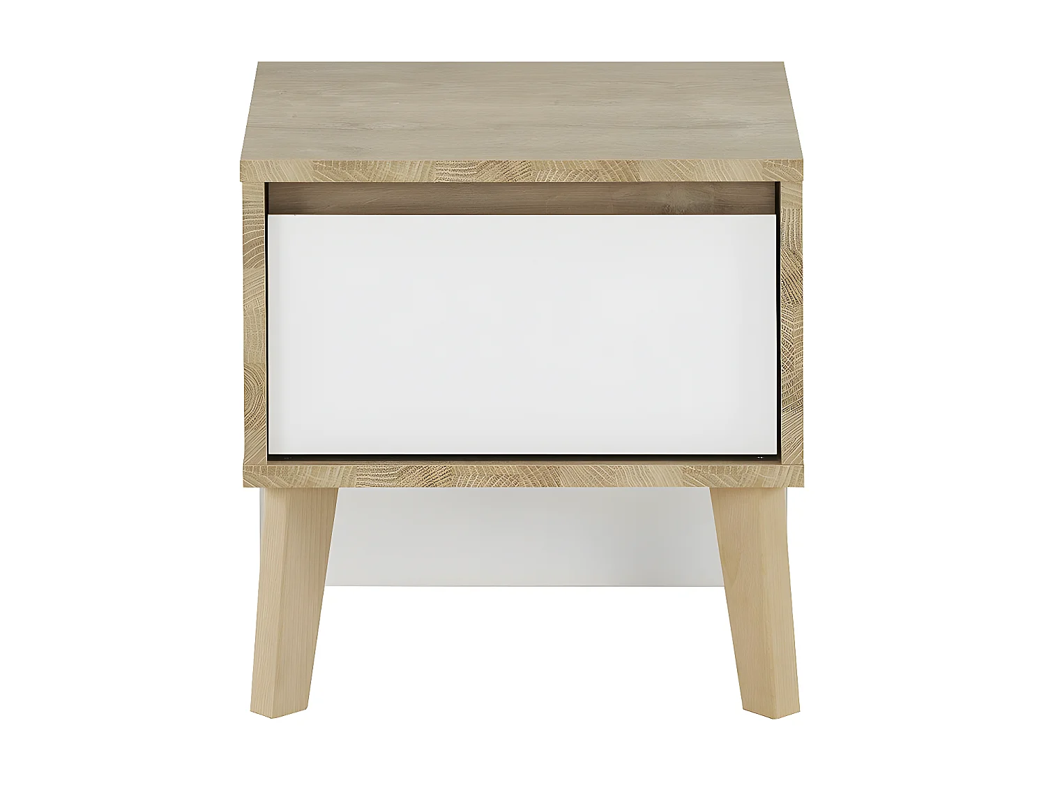 Chevet 1 tiroir Larvik - Fabrication Française