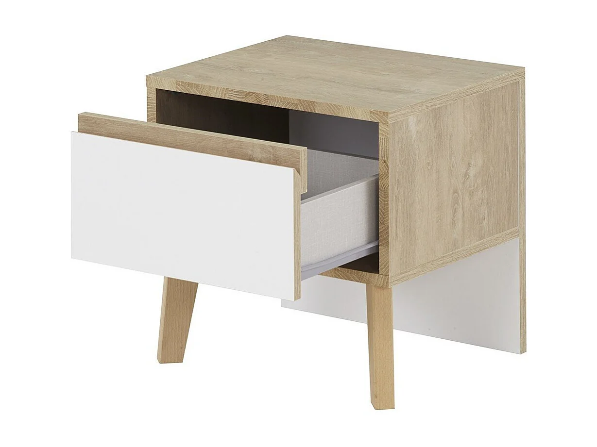 Chevet 1 tiroir Larvik - Fabrication Française