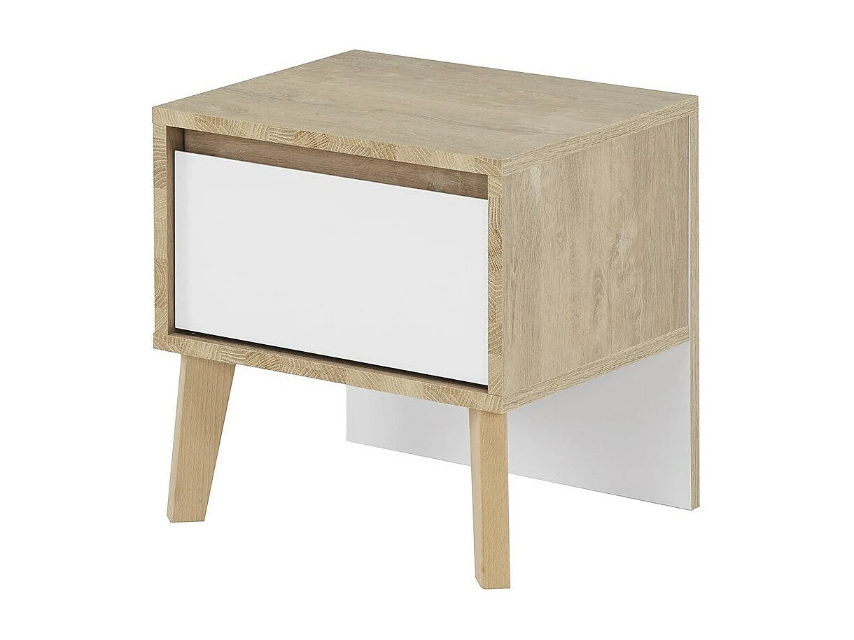 Chevet 1 tiroir Larvik - Fabrication Française