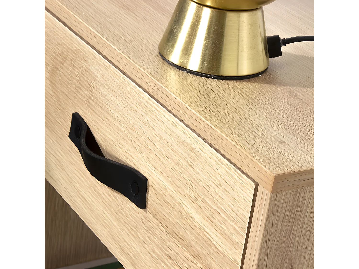 Table de chevet 1 tiroir et 1 niche