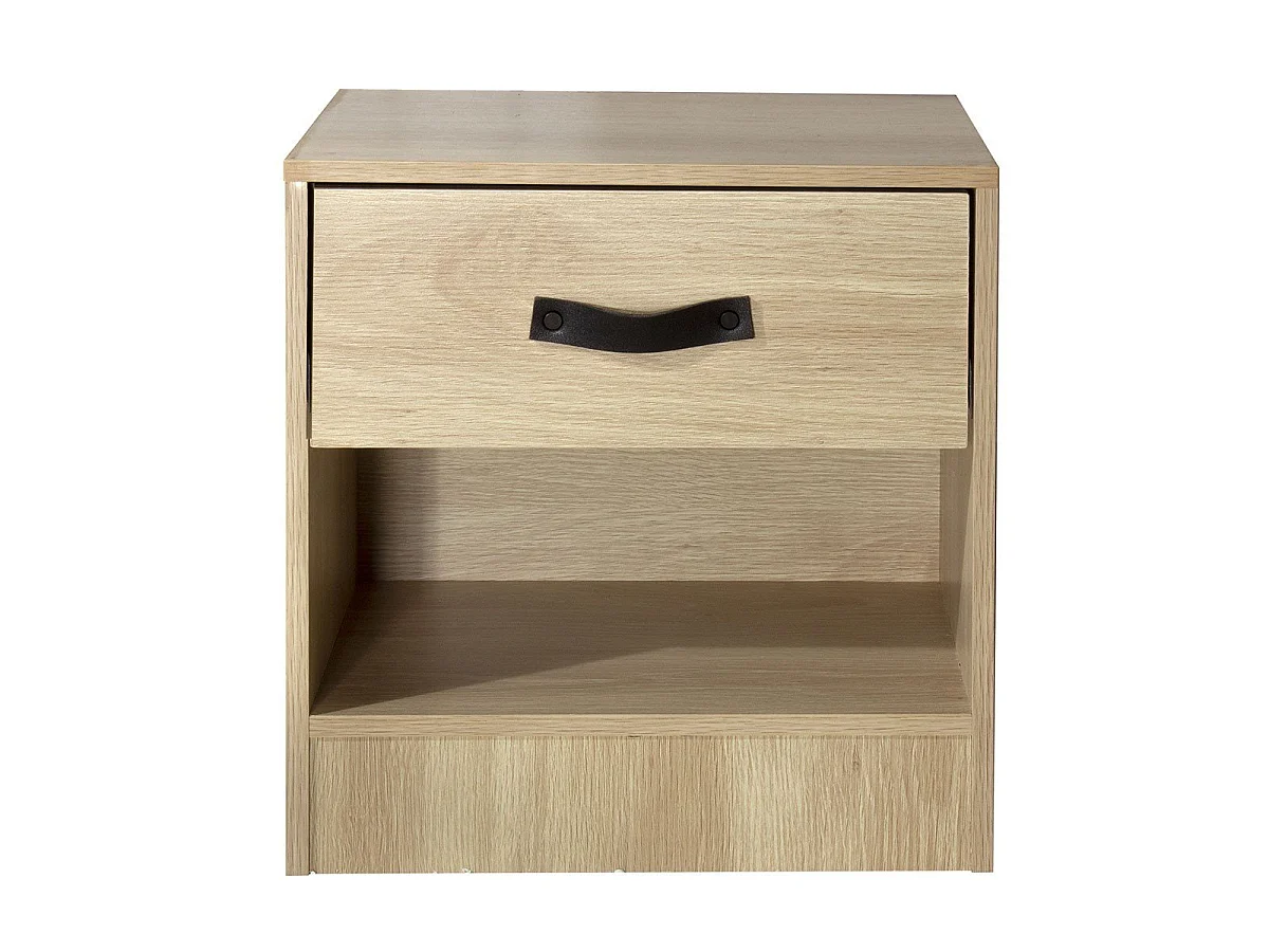 Table de chevet 1 tiroir et 1 niche