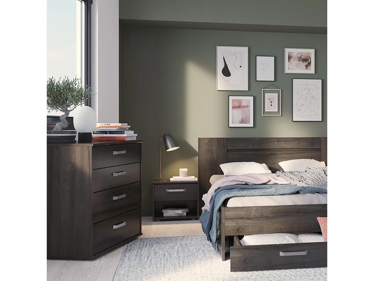 Cabeceira com 1 Gaveta e 1 Nicho L43,9 cm - Richmond