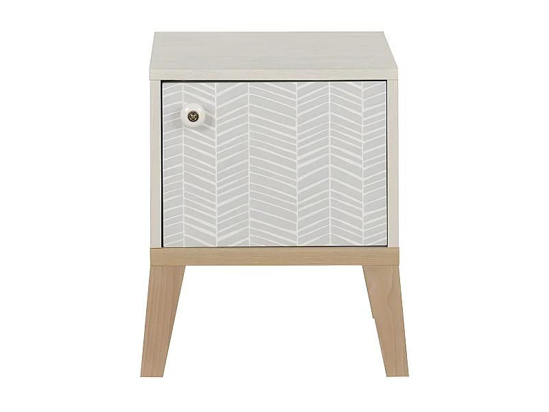 Chevet 1 porte Alika - Fabrication Française