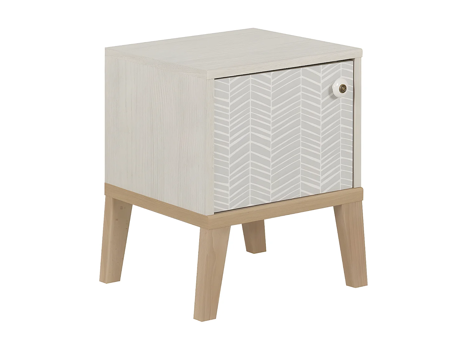 Chevet 1 porte Alika - Fabrication Française