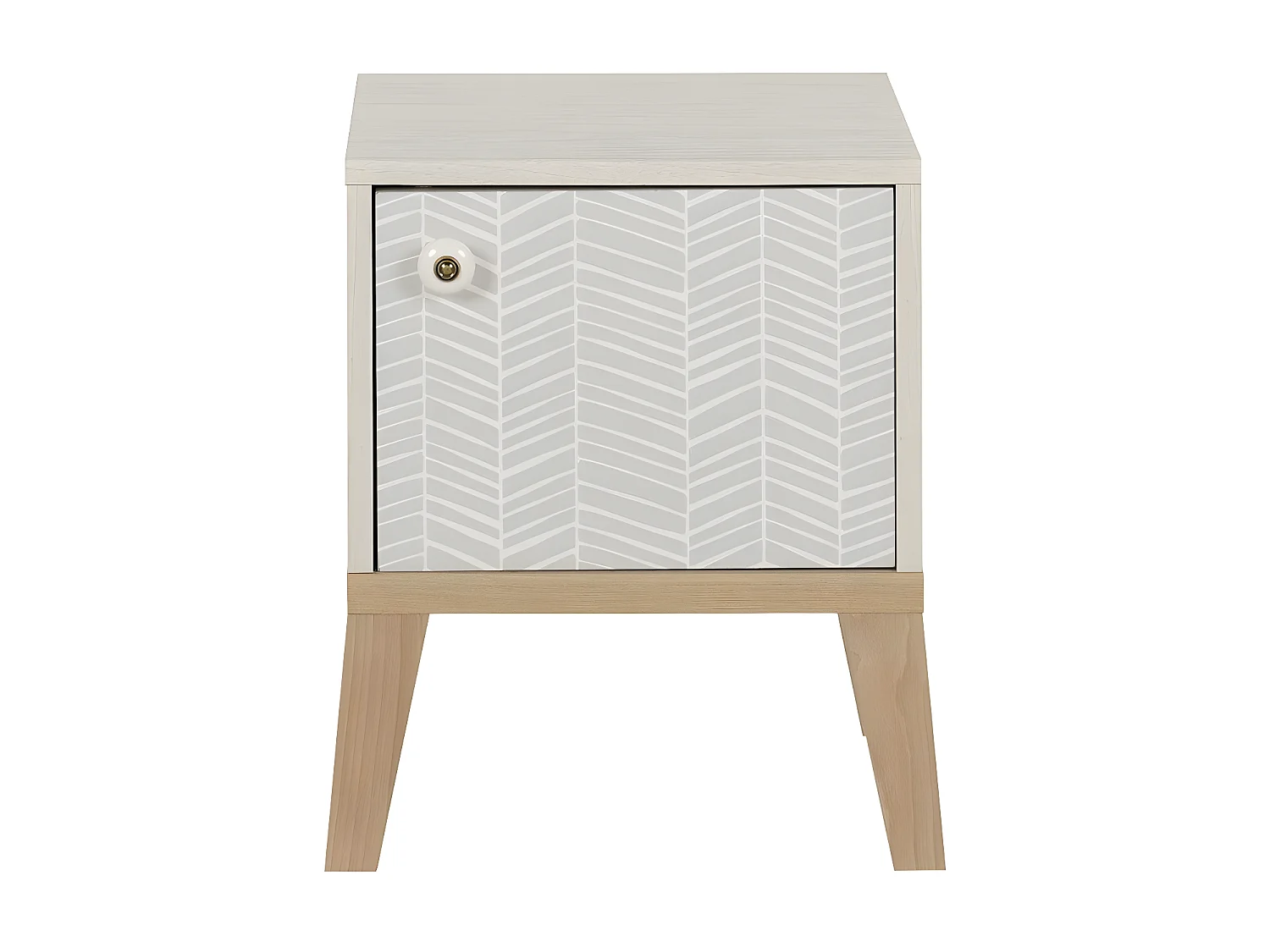 Chevet 1 porte Alika - Fabrication Française