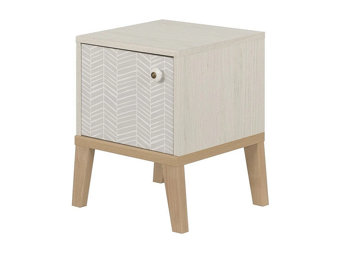 Chevet 1 porte Alika - Fabrication Française