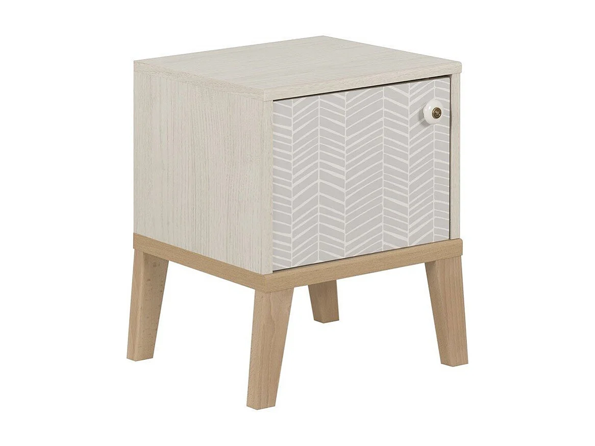 Chevet 1 porte Alika - Fabrication Française