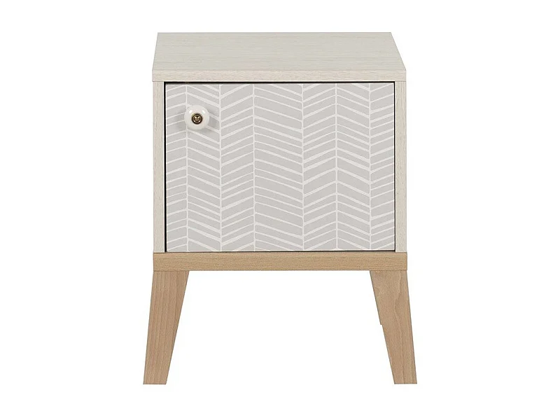 Chevet 1 porte Alika - Fabrication Française