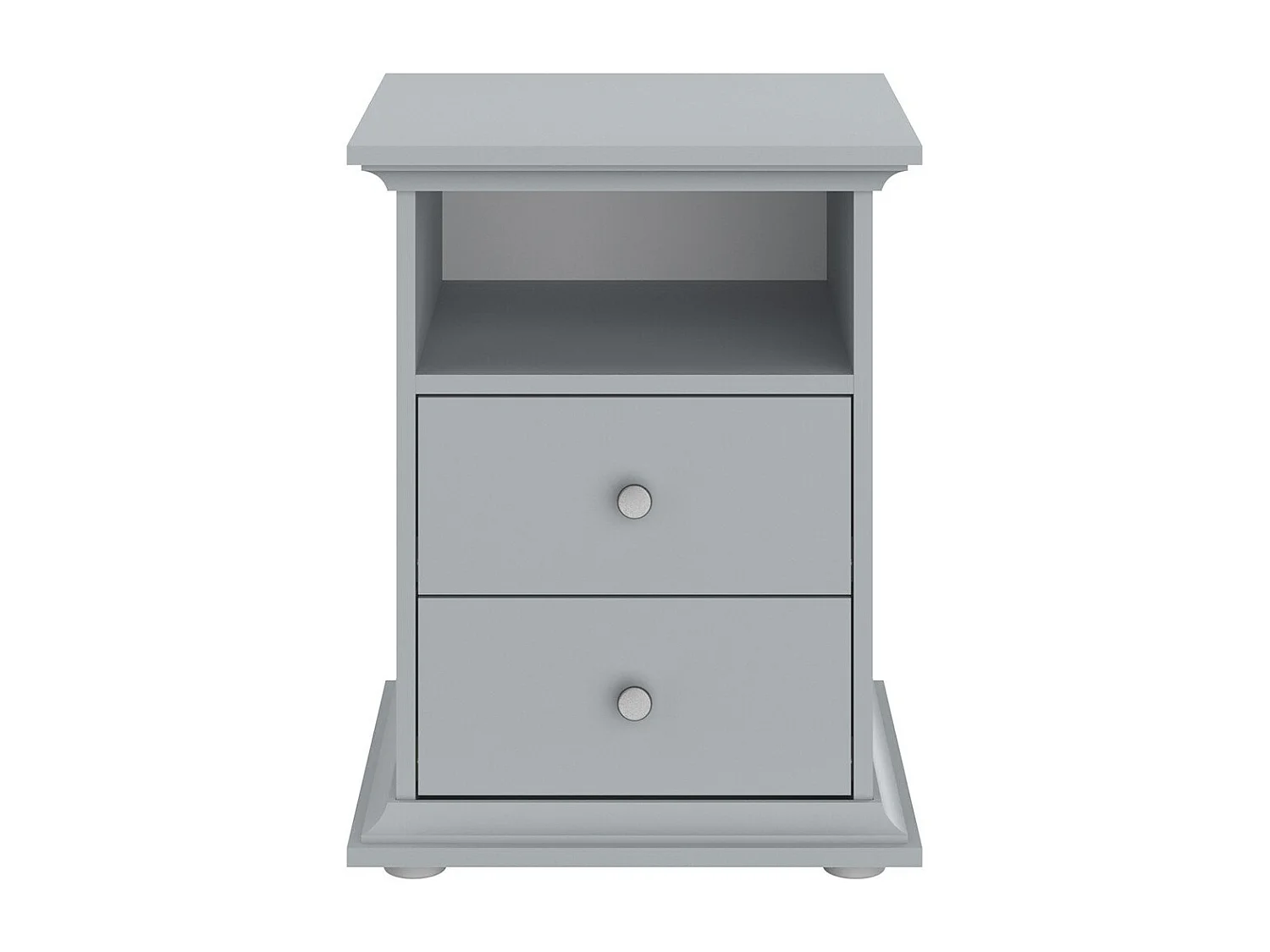 Table de Chevet 2 tiroirs 1 niche L45 cm - Margaux