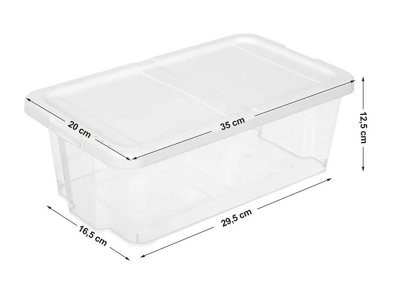 Schuhboxen 12 Stück bis Größe 41