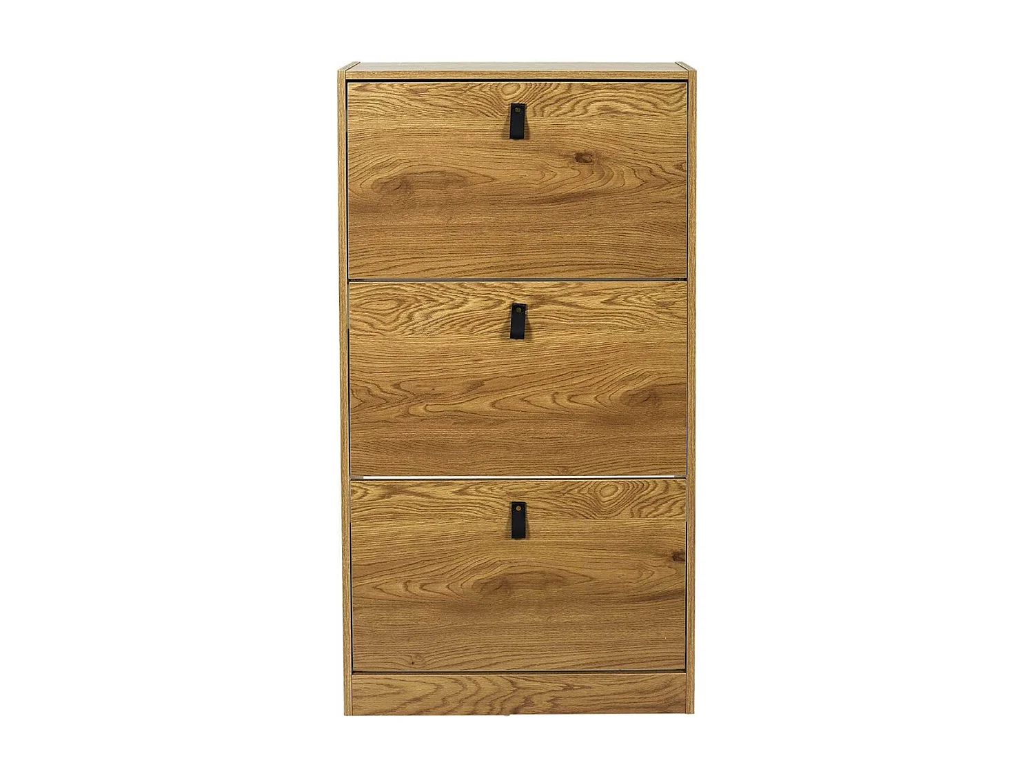 Schuhschrank mit 3 klappbaren Schubladen - L63cm