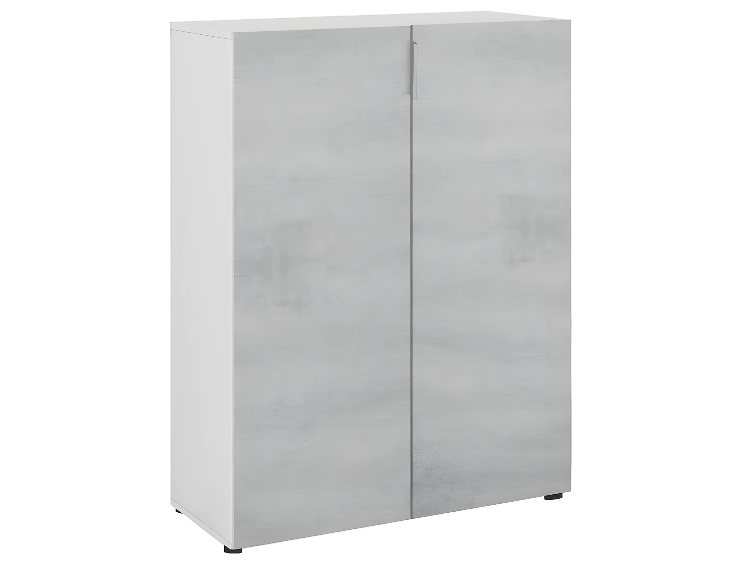 Meuble à chaussures 2 portes (28 paires) L72 x H103 cm