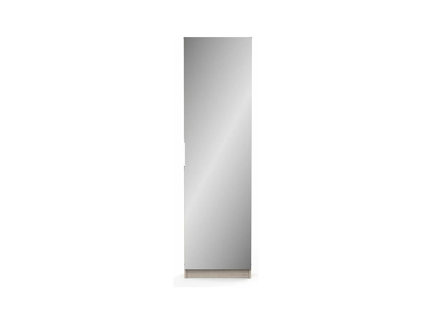 Armoire à Chaussures 1 Porte Miroir L50 cm - Zapatero