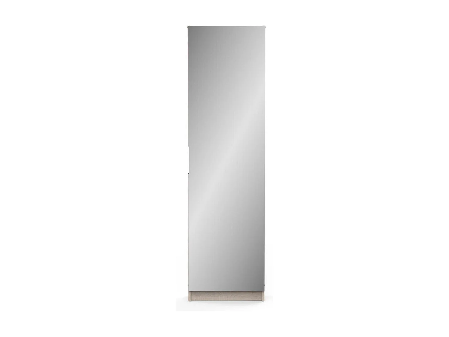 Armoire à Chaussures 1 Porte Miroir L50 cm - Zapatero