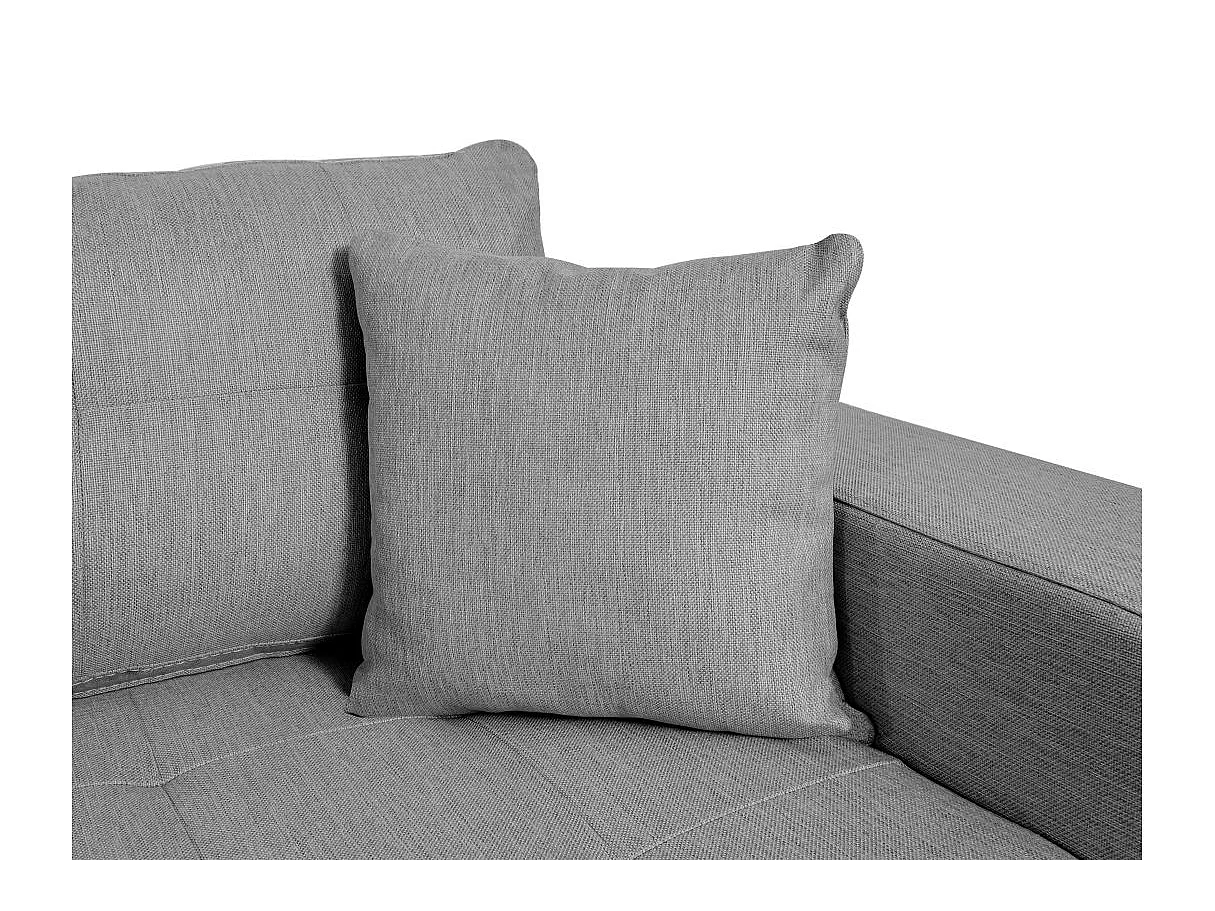 Canapé d'Angle Convertible Gauche 4 Places en Tissu