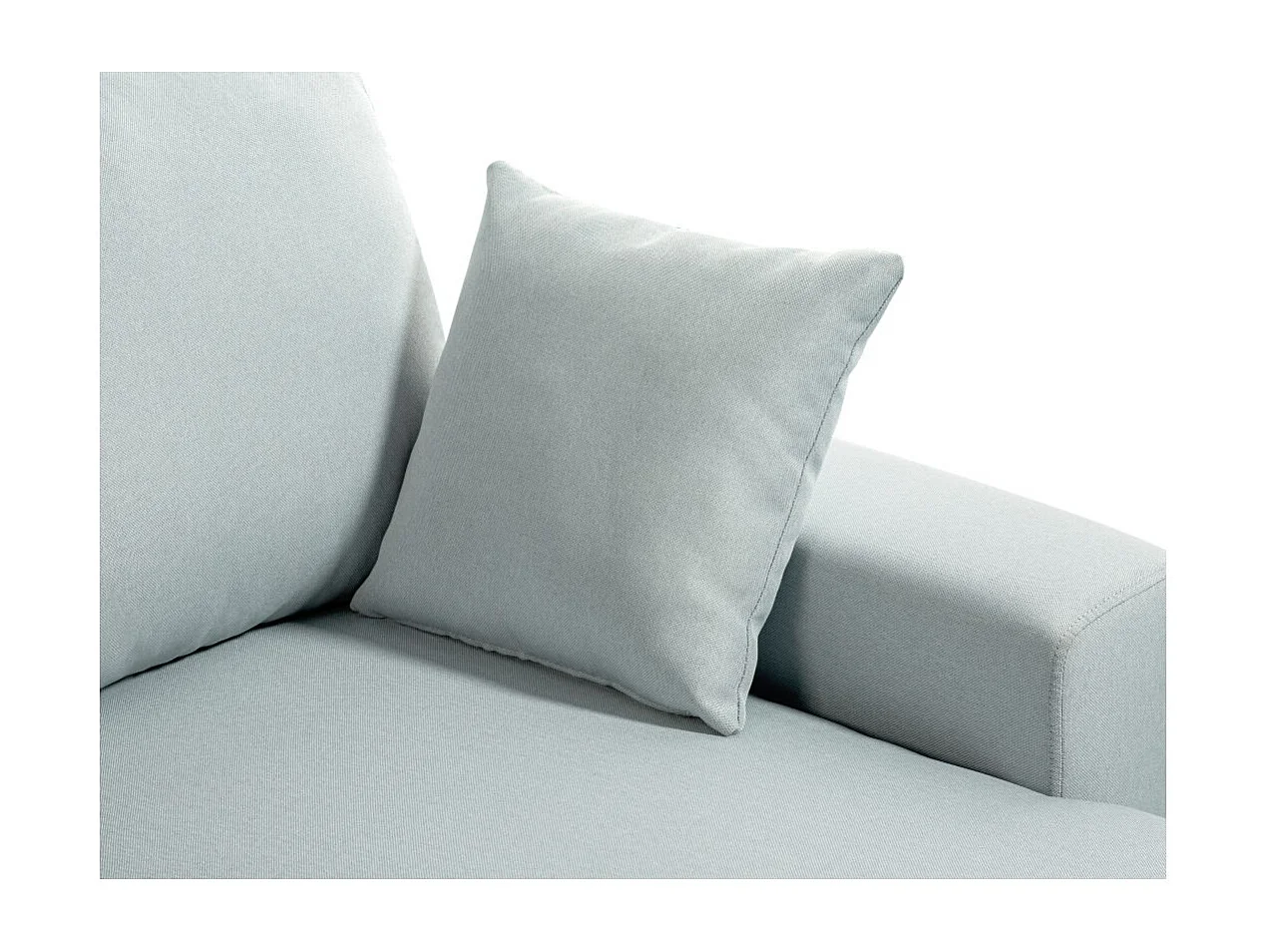 Canapé d'Angle Scandinave Réversible Convertible avec Coffre en Tissu