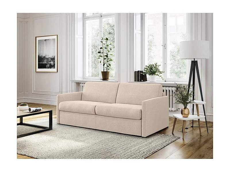 Canapé Convertible Express 3 Places en Tissu L200cm - Alice