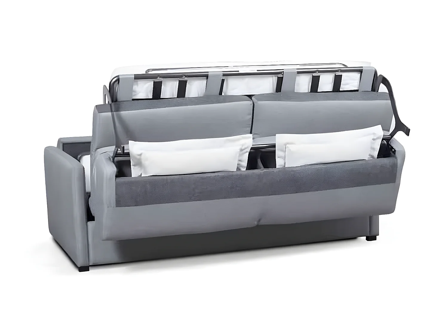 Canapé Convertible Express 3 Places en Tissu L140cm - Alice