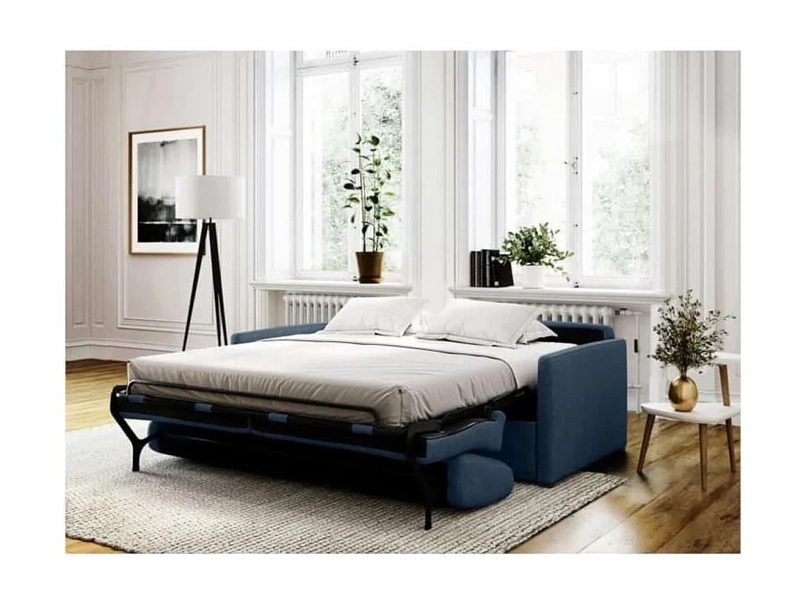 Canapé Convertible Express 3 Places en Tissu L200cm - Alice