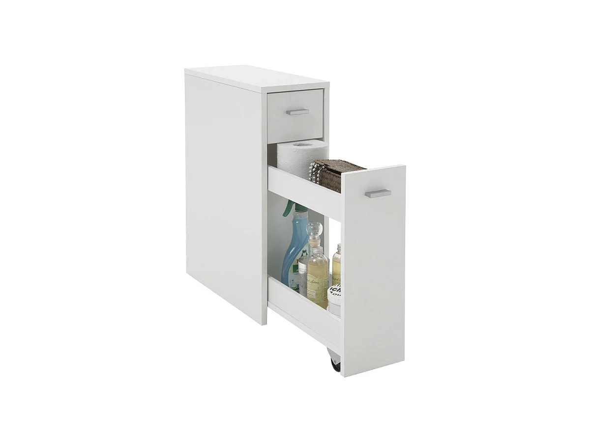 Petit Meuble Gain de Place 2 Tiroirs L20cm - Denia