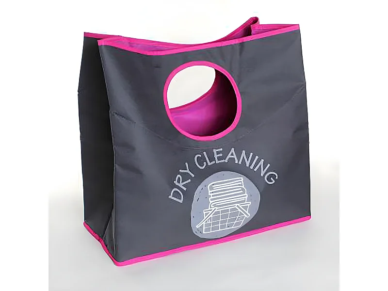 Wäschekorb mit zwei runden Griffen