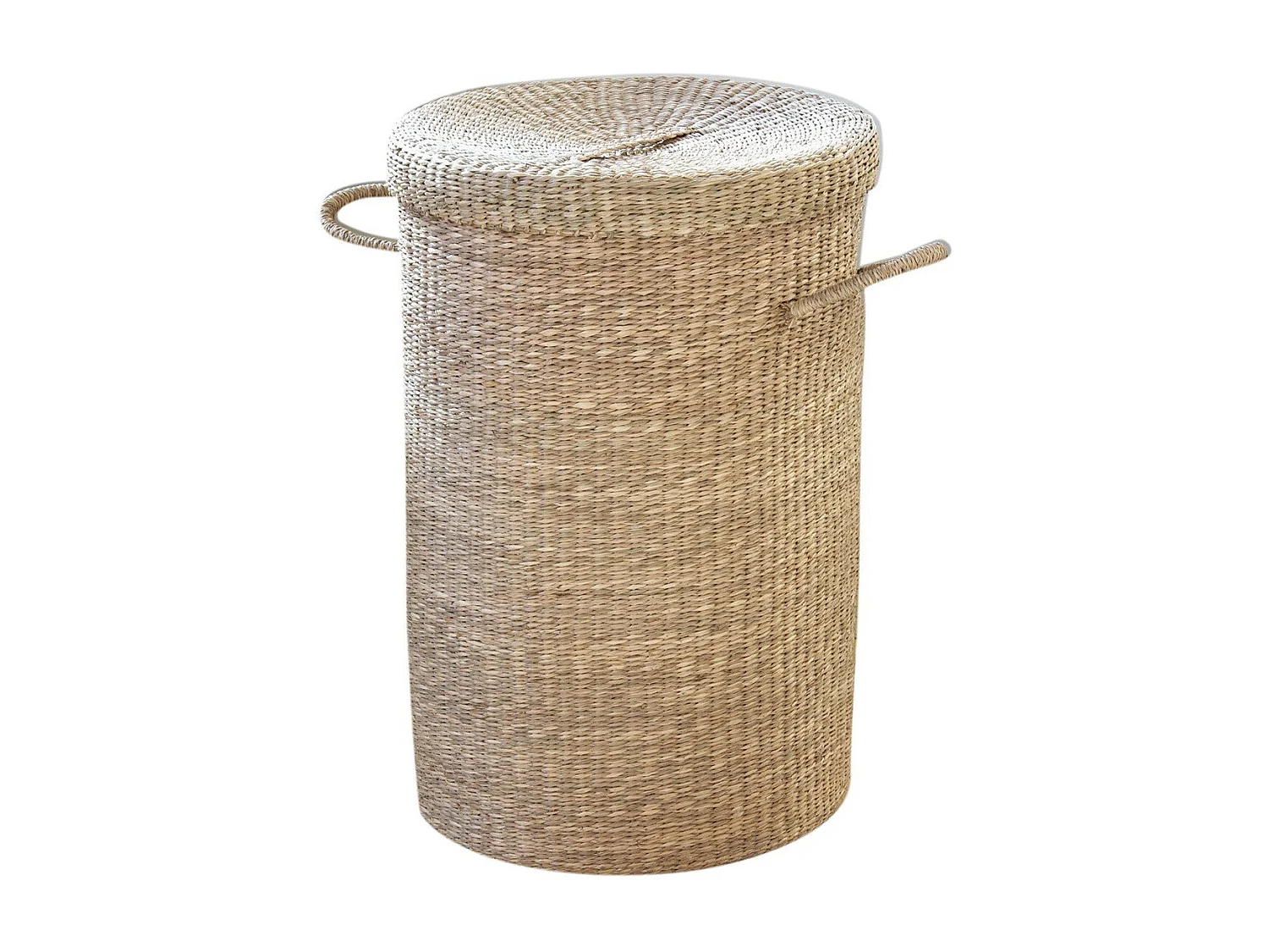 Natuurlijke zeebies wasmand