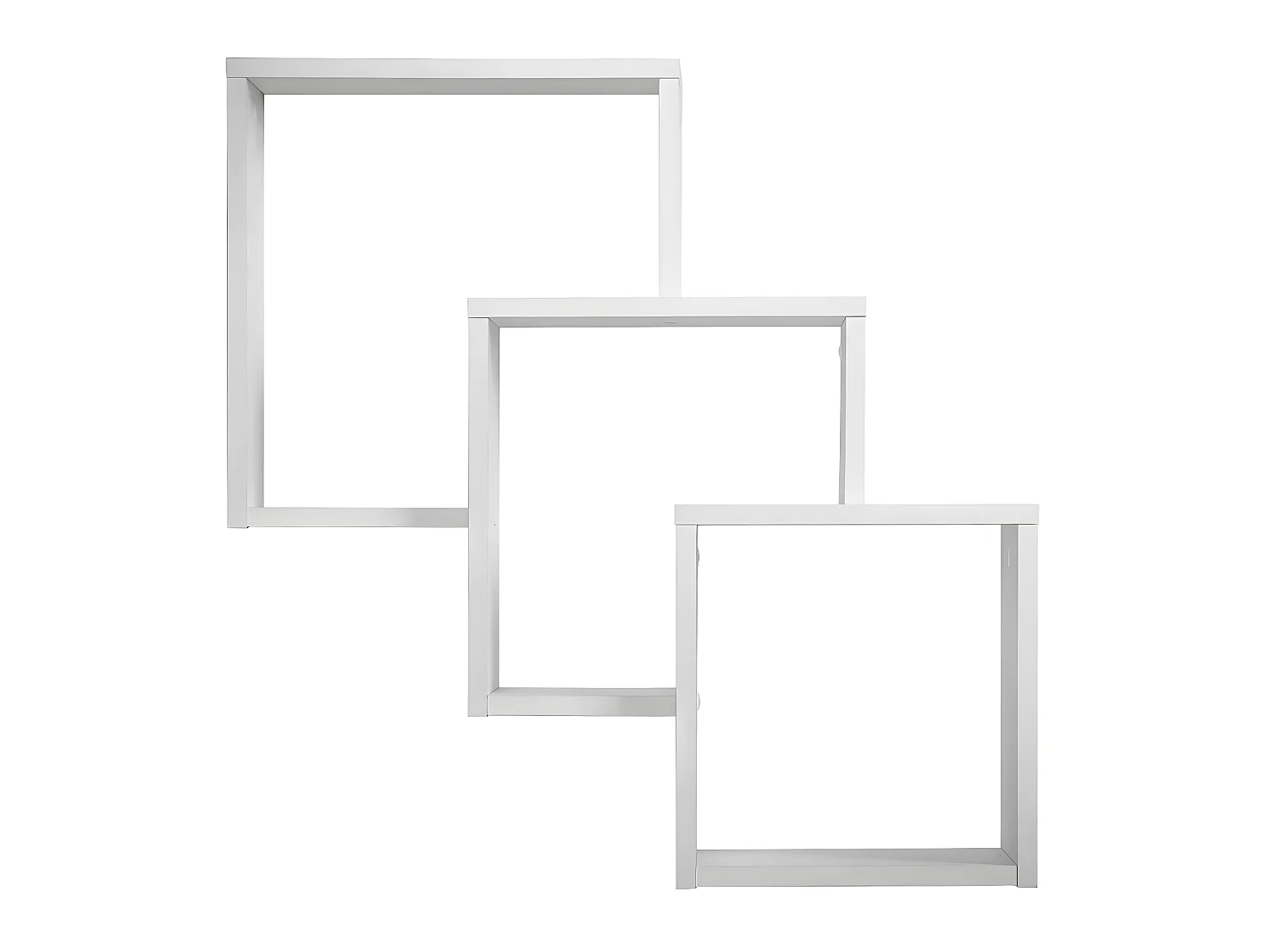 Étagère Murale avec 3 Compartiments L64 cm - Fibi