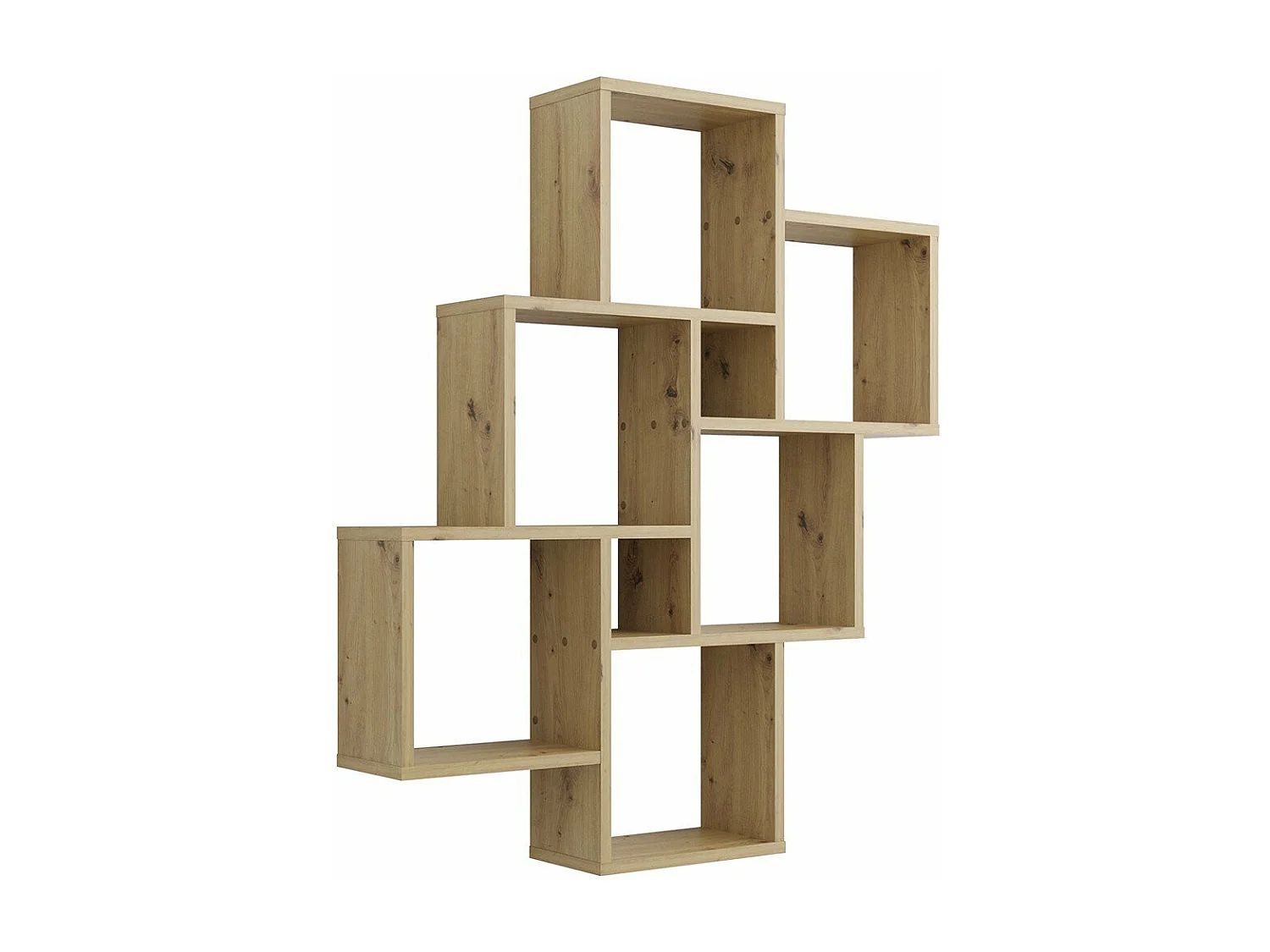 Étagère Murale Flottante 8 Compartiments - Laurio