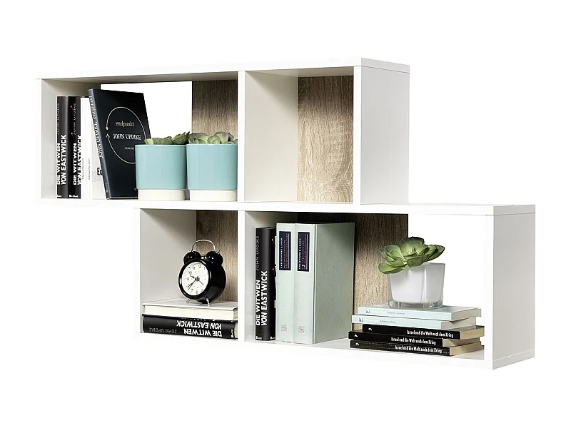 Etagère murale 4 Compartiments L100 cm - Nora