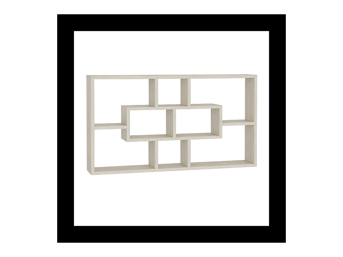 Etagère Murale Rectangulaire 8 Niches L85 cm - Lasse