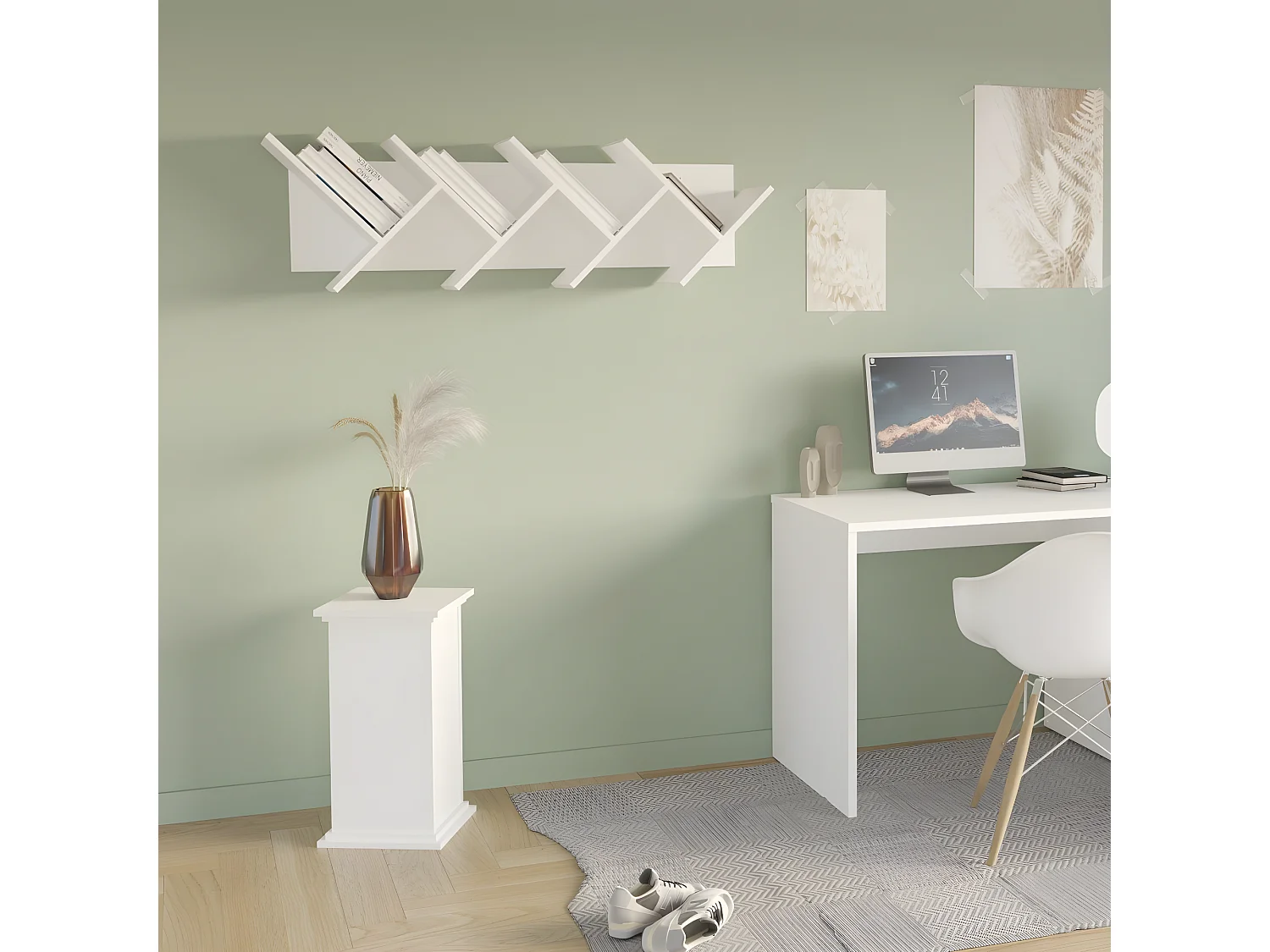 Etagère Murale à Livres L127.5 cm - Büchen