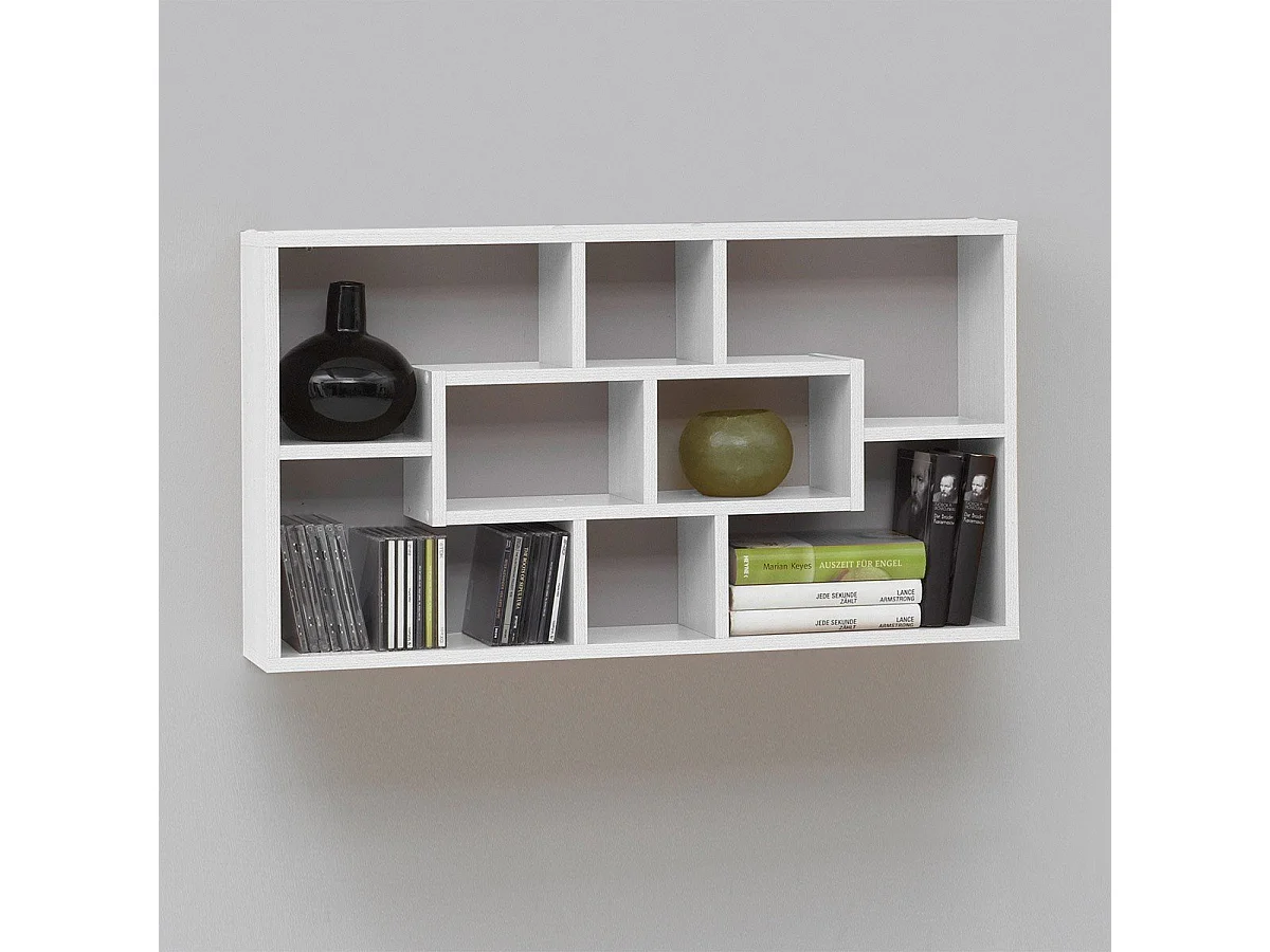 Etagère Murale Rectangulaire 8 Niches L85 cm - Lasse