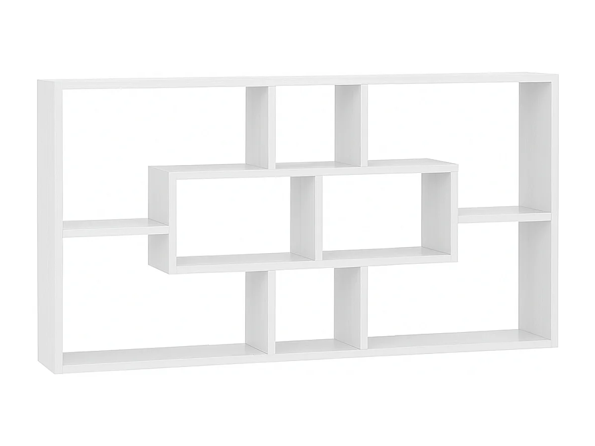 Etagère Murale Rectangulaire 8 Niches L85 cm - Lasse
