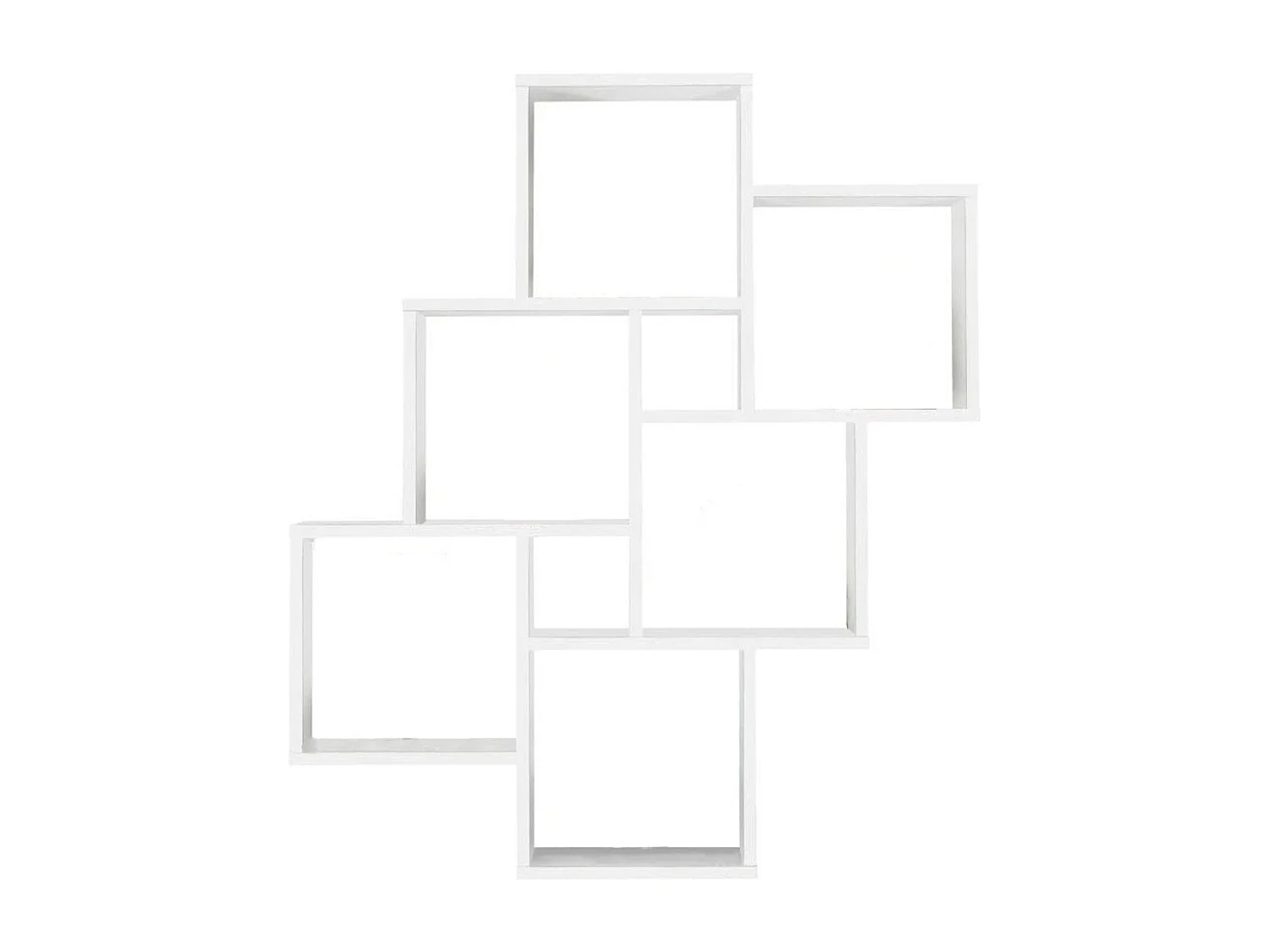 Étagère Murale Flottante 8 Compartiments - Laurio