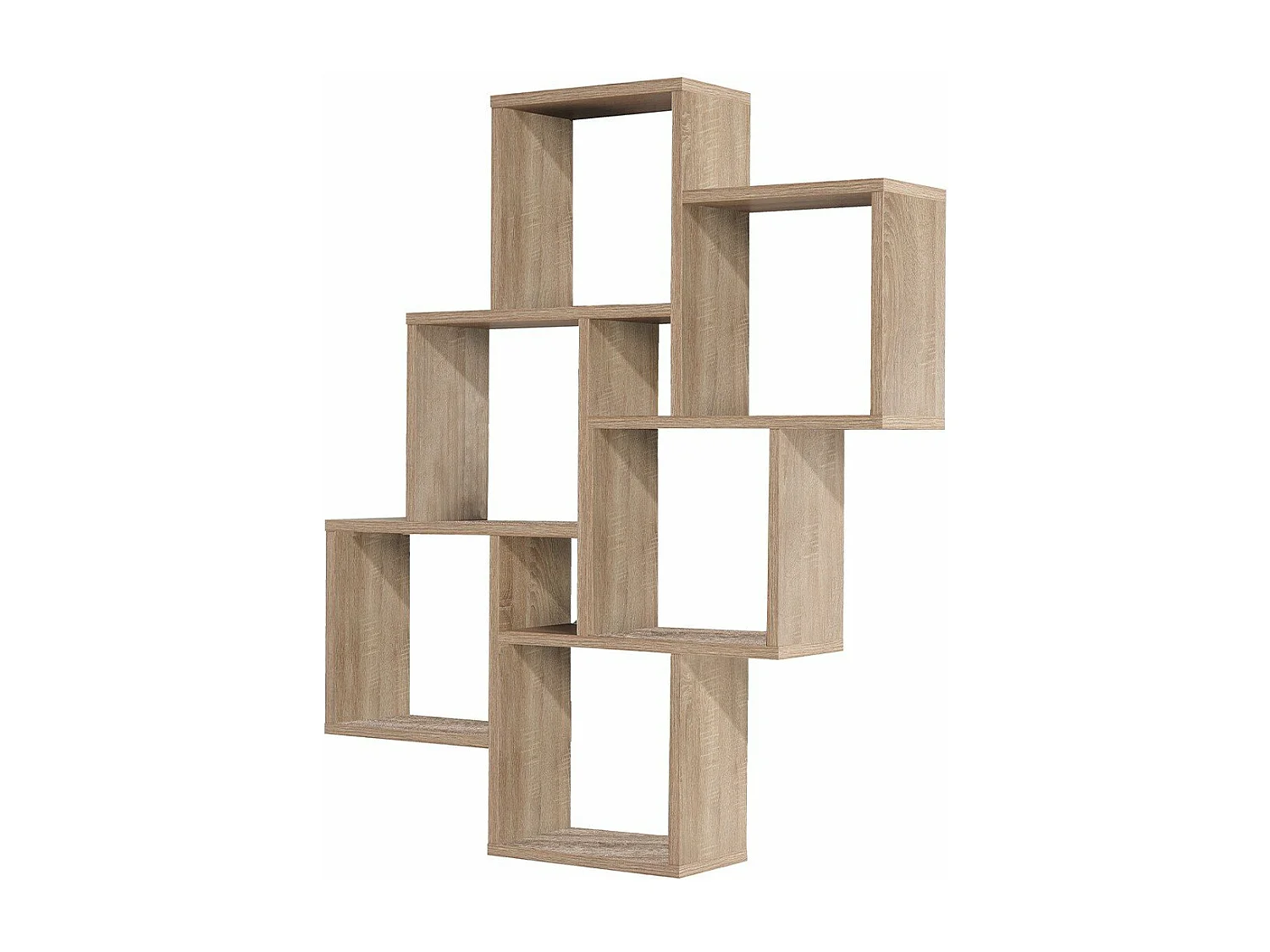 Étagère Murale Flottante 8 Compartiments - Laurio