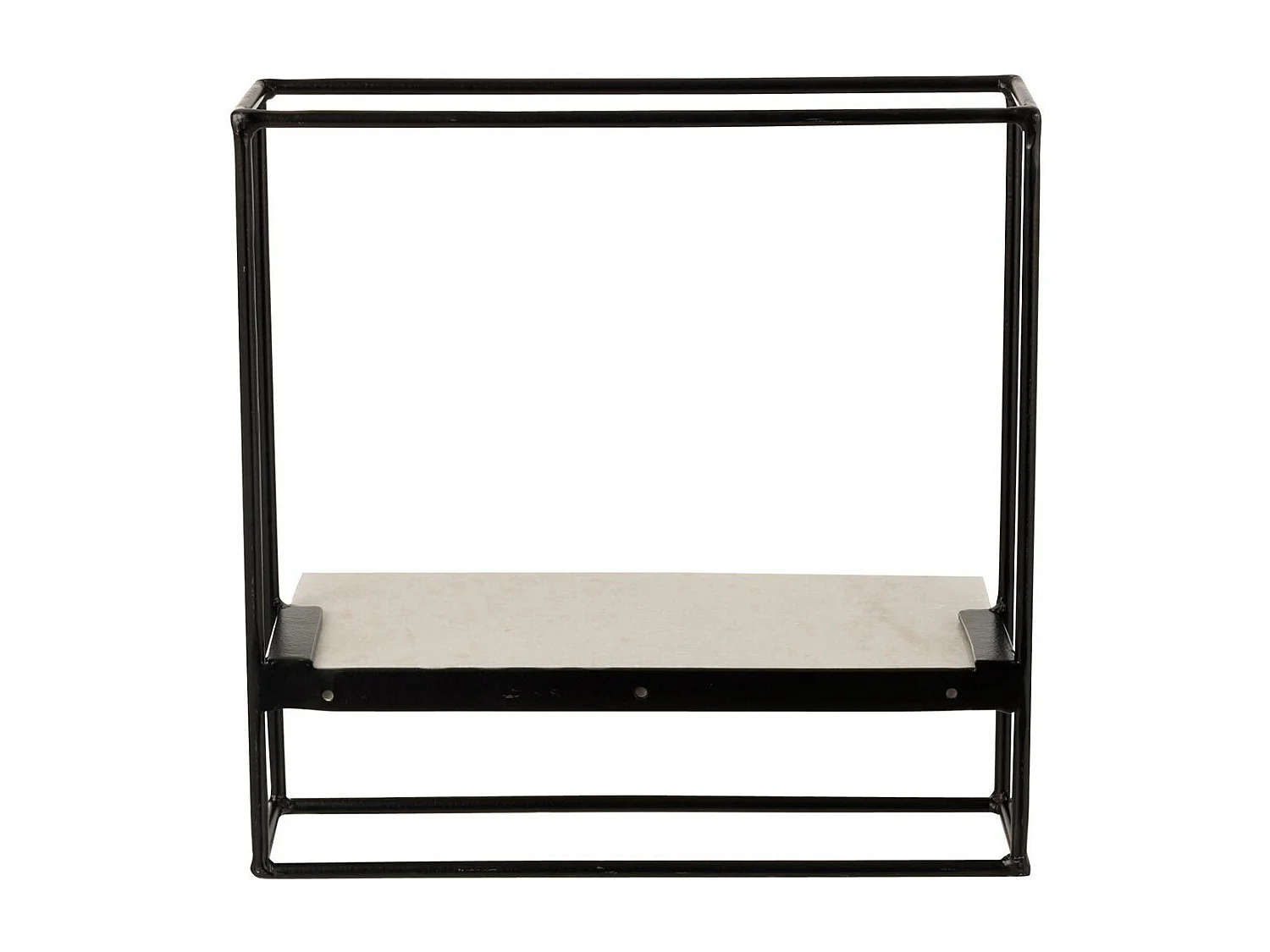 Etagere Murale 1 niveau en marbre blanc - L 35cm