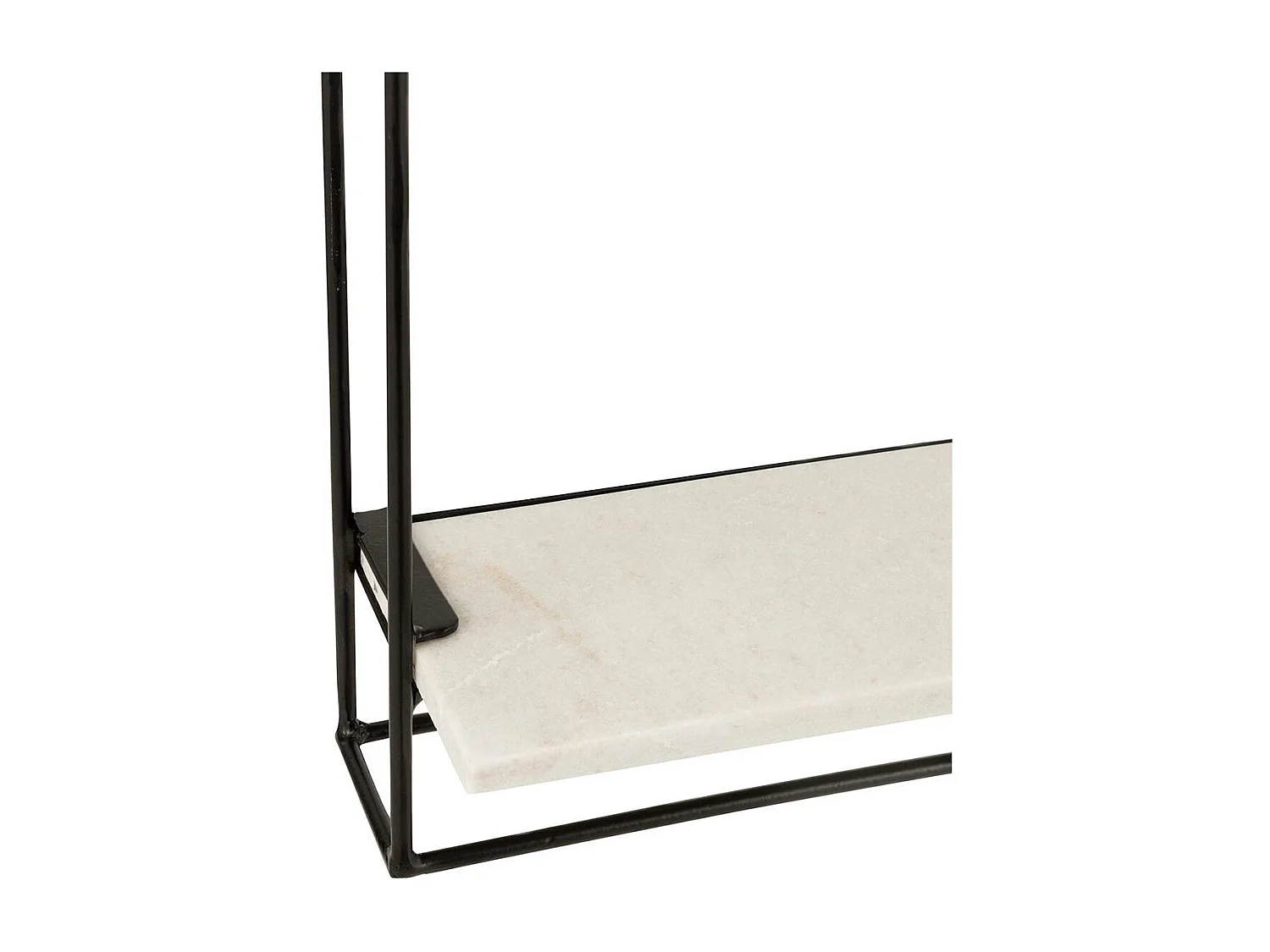 Etagere Murale 1 niveau en marbre blanc - L 35cm