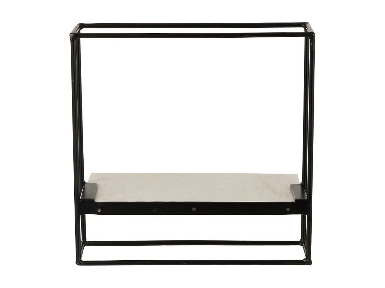 Etagere Murale 1 niveau en marbre blanc - L 35cm