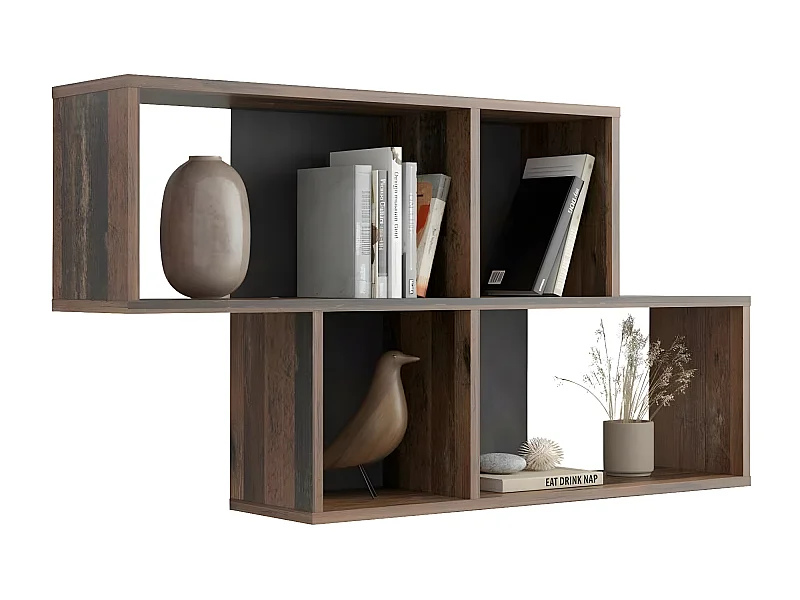 Etagère murale 4 Compartiments L100 cm - Nora