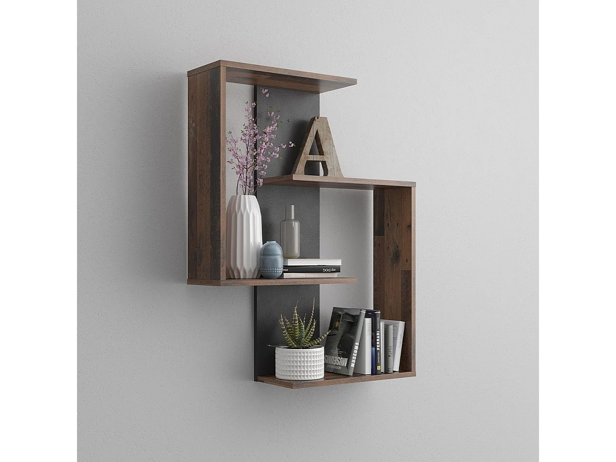 Etagère Murale 4 Tablettes L65 cm - Kreta