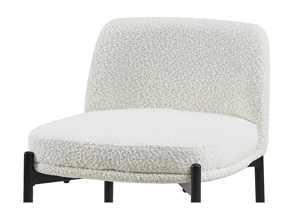 Barkruk ELISE wit, afmetingen H91 x B44 x D42 cm