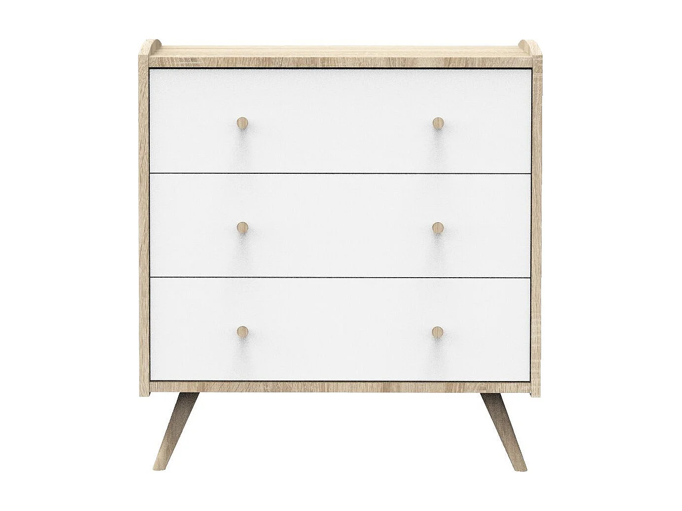 Cassettone a 3 cassetti