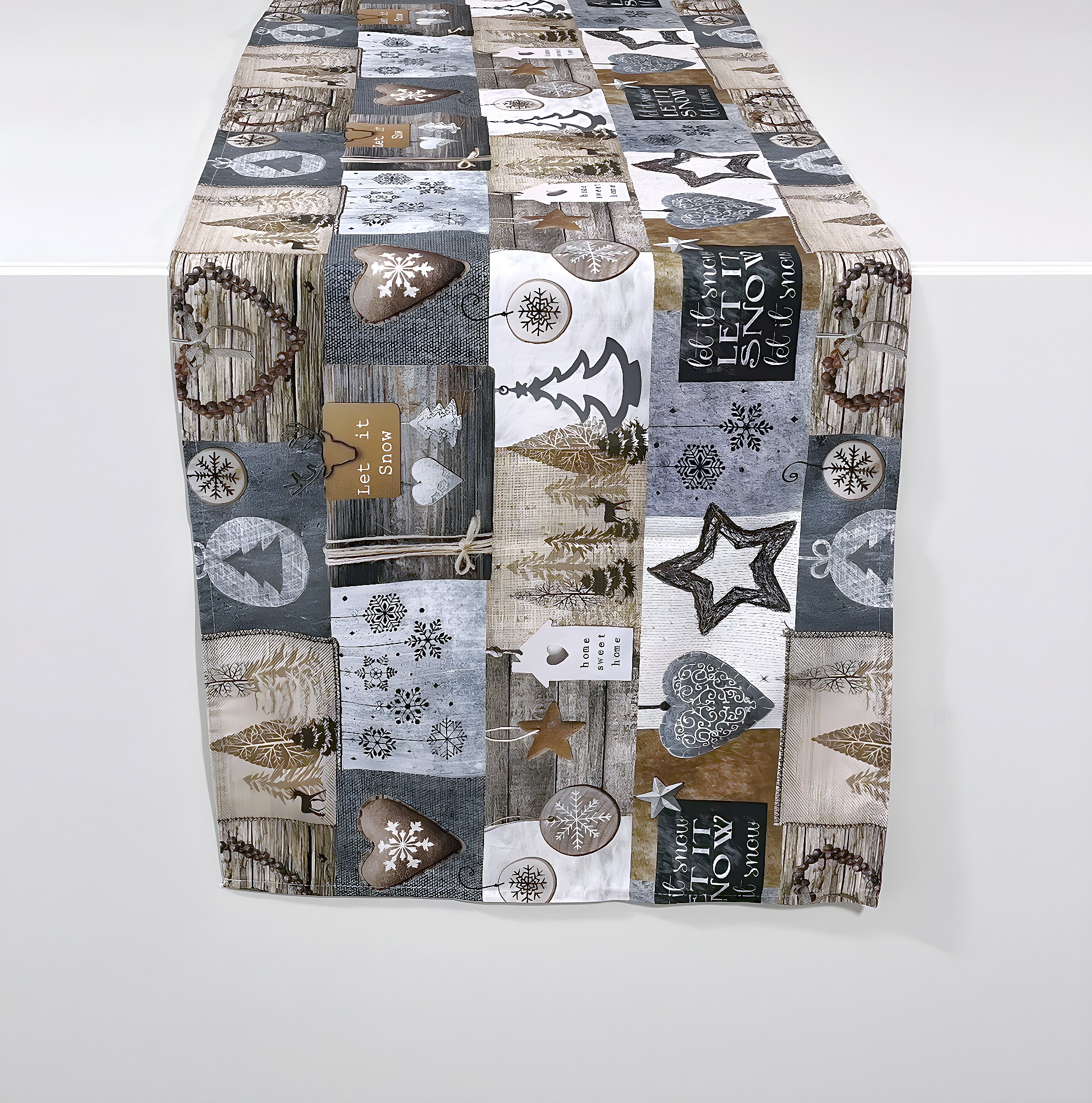 Chemin de table de NOËL WARM XMAS 50x150 cm