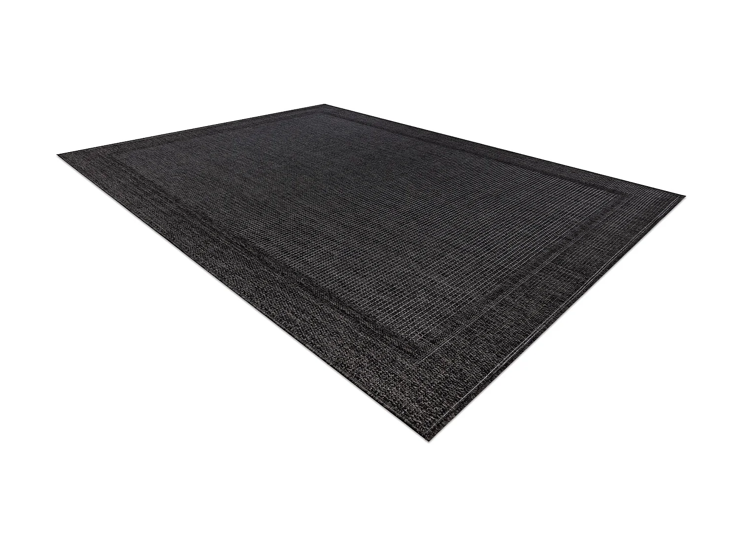Tapis TIMO 5979 SIZAL extérieur cadre noir 200x290 cm