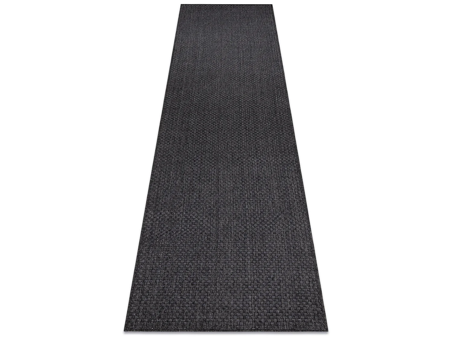 Tapete, passadeira TIMO 6272 SIZAL ar livre preto 80x200 cm